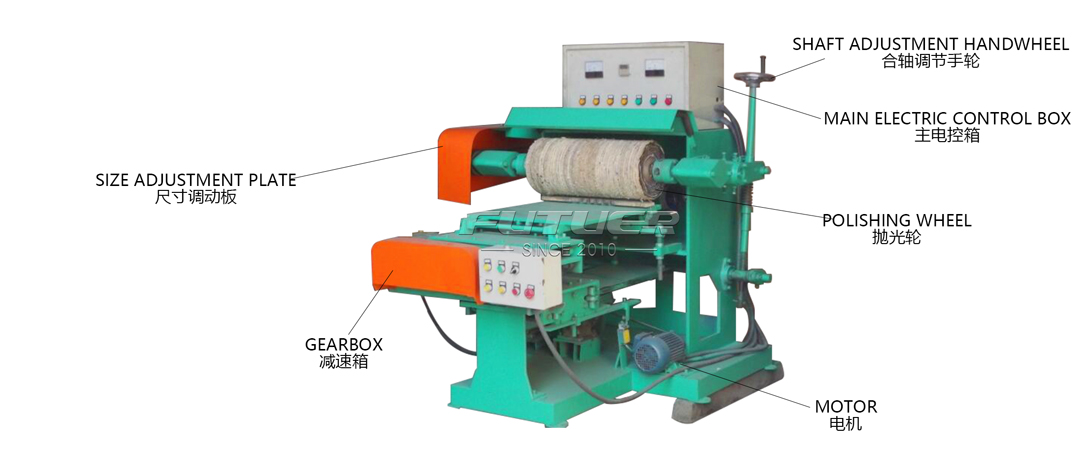 semi-auto polishing machine