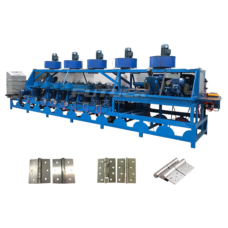 Automatic hinge polishing machine