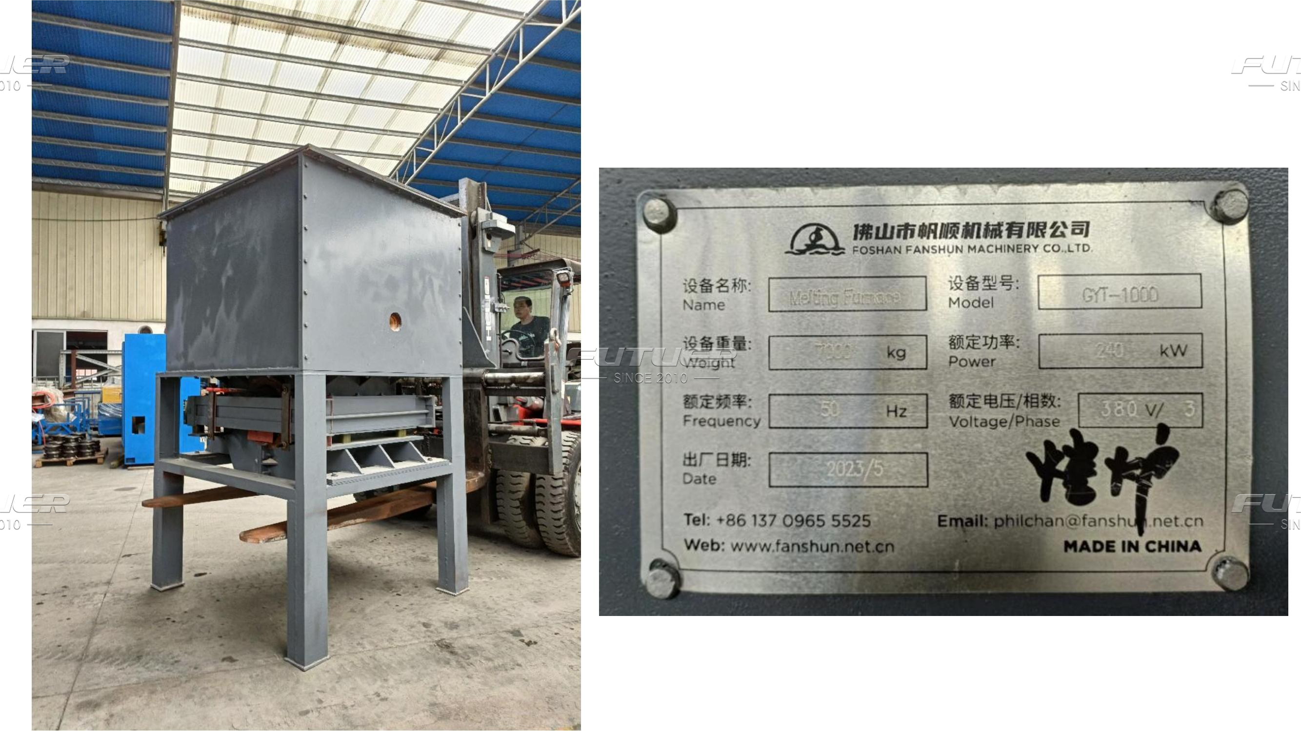 RUSSIA 2 - BRASS BAR HORIZONTAL CONTINUOUS CASTING PRODUCTION LINE