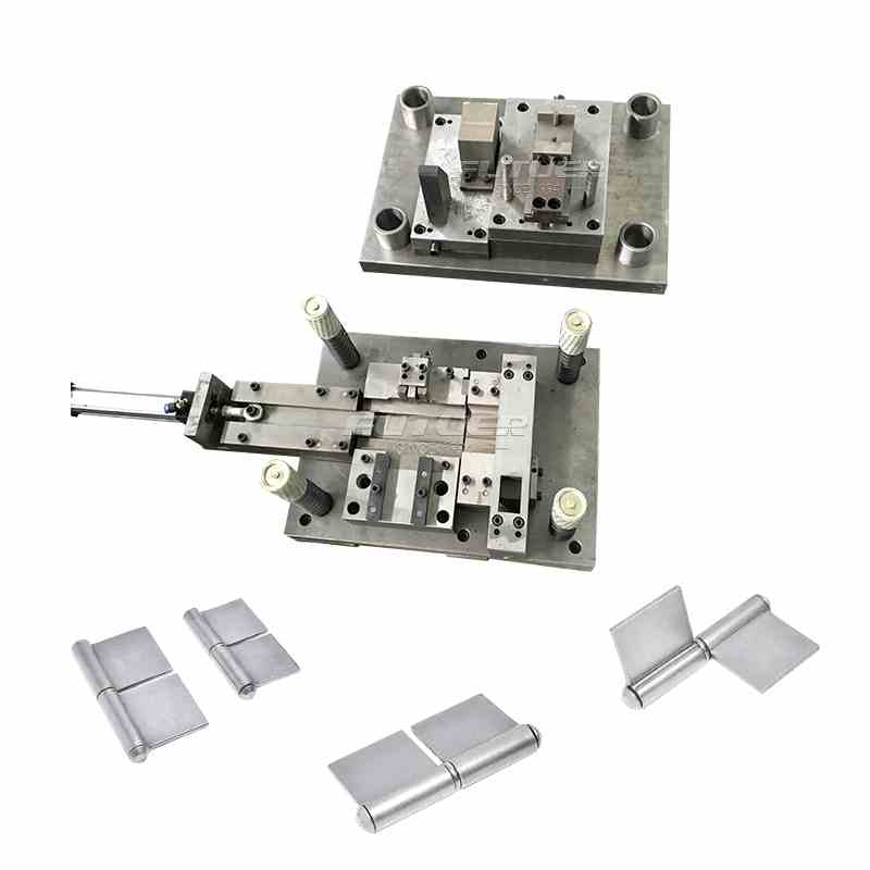 Flag hinge automatic mold