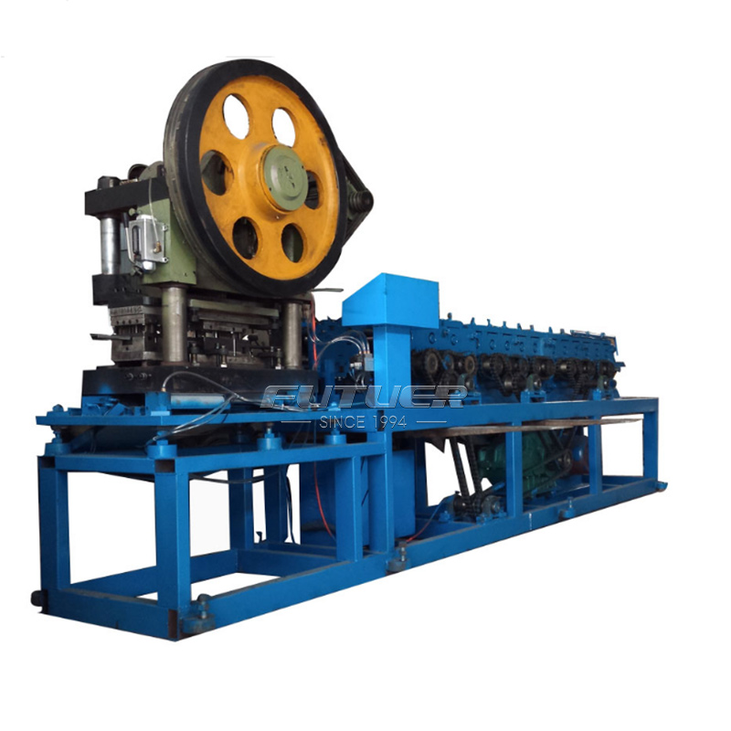 Slide rail forming machine