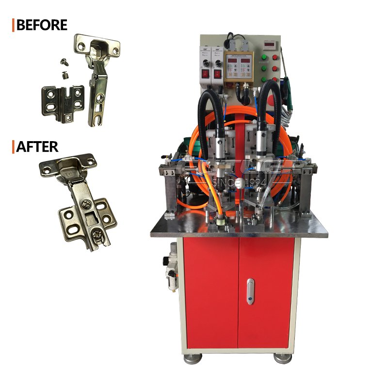 Cabinet Hinges Screw Fix Machine For Furniture Manufacturing