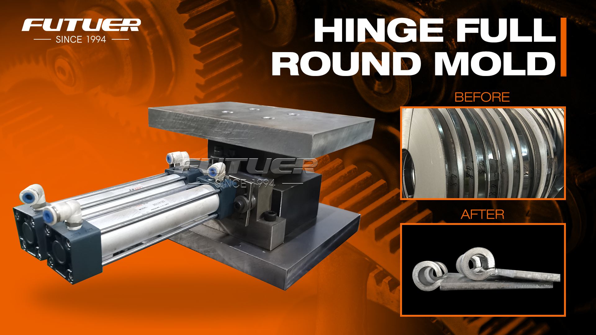Casement Hinge Full Round Mold