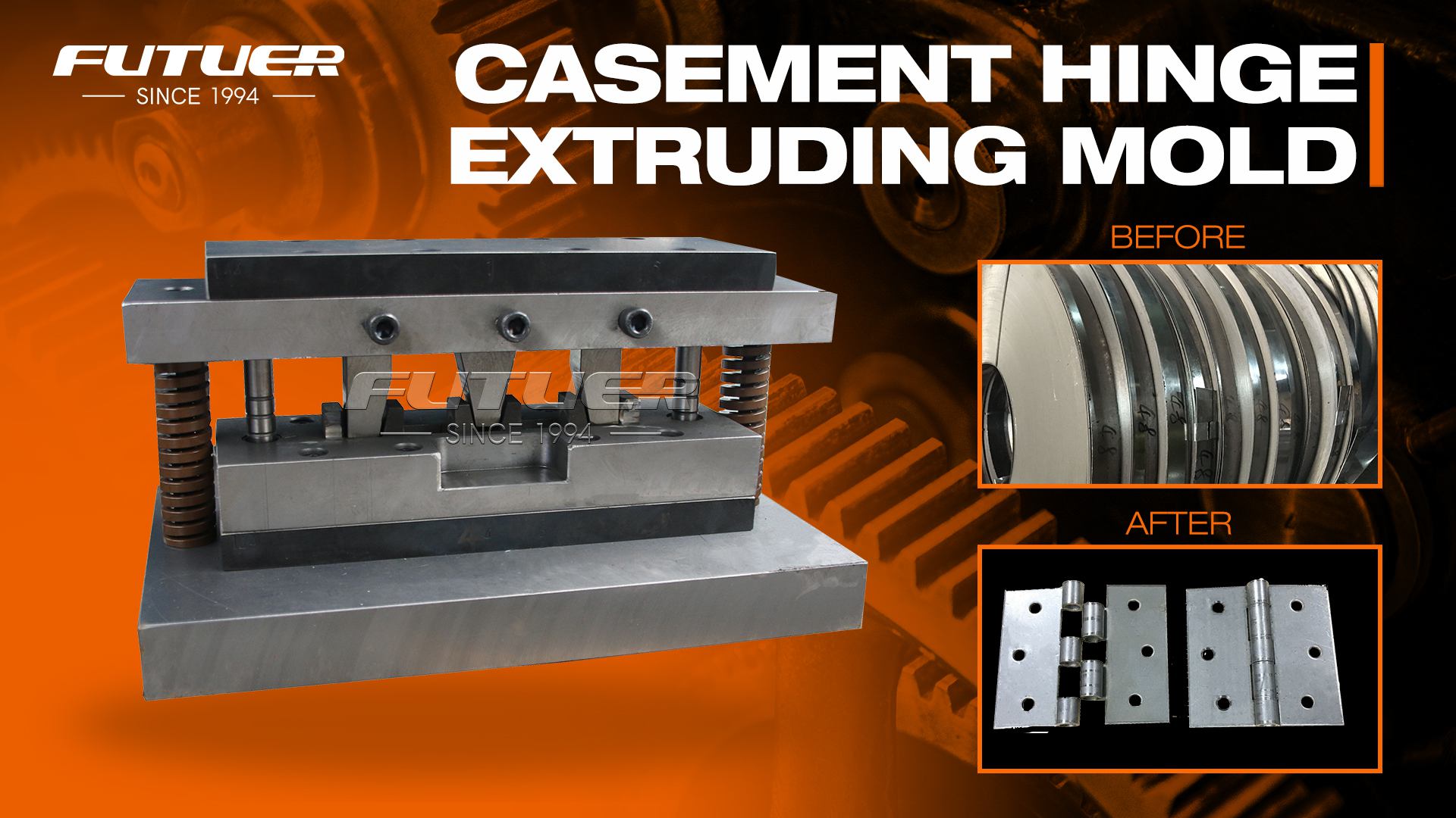 Casement Hinge Extruding Mold-3 Feet