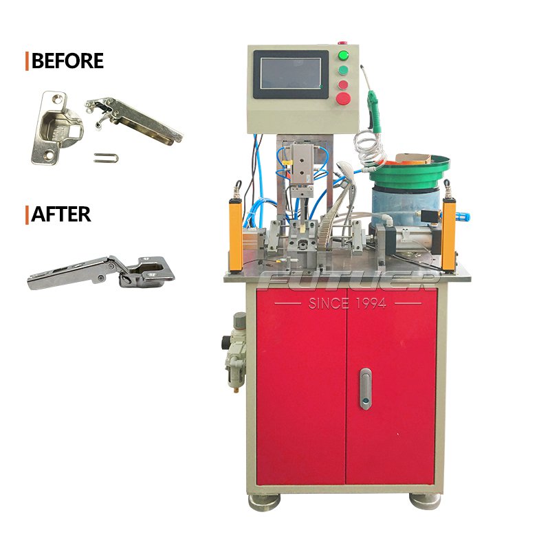 Cabinet Hinge U pin fix machine