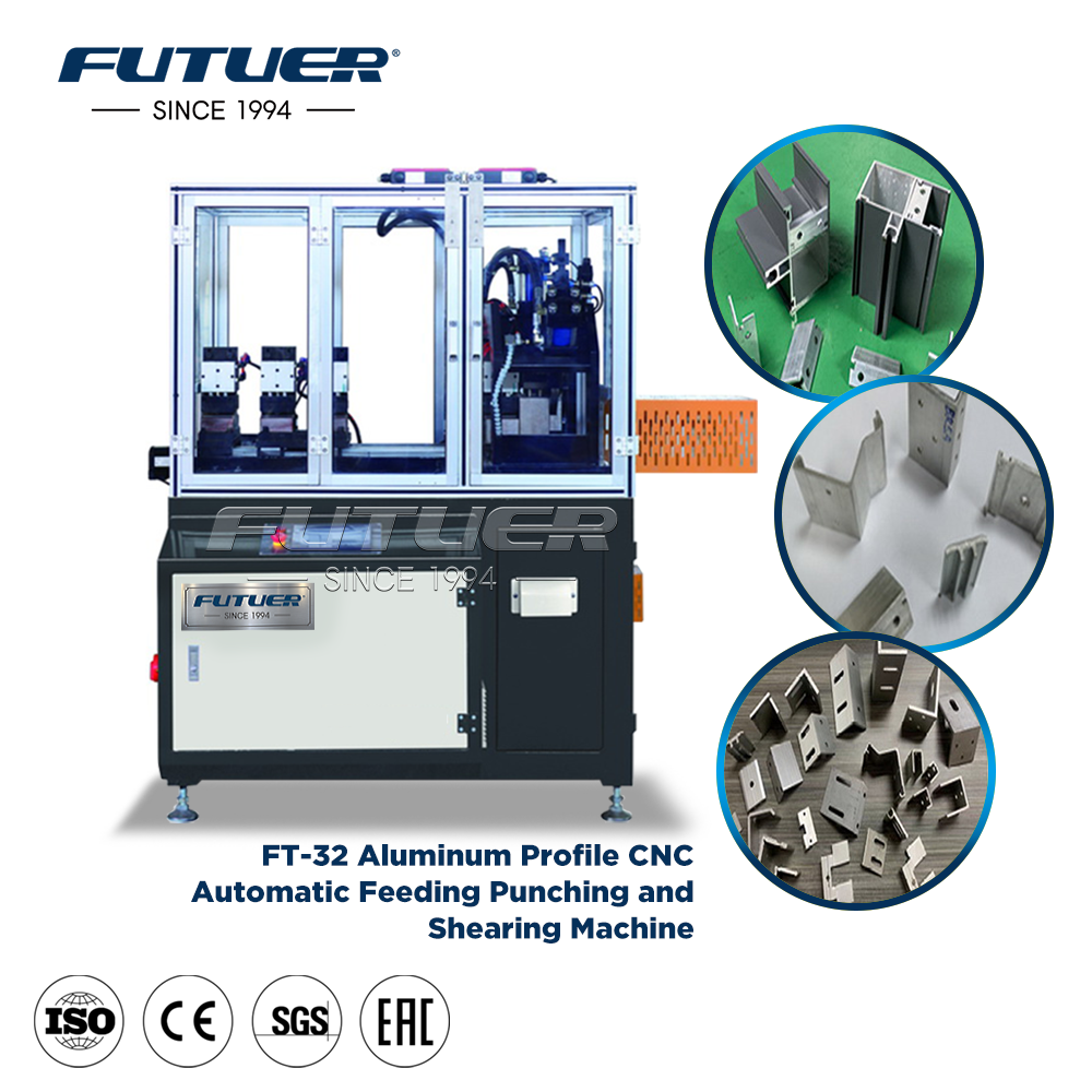 FT-32 Aluminum Profile CNC Automatic Feeding Punching and Shearing Machine