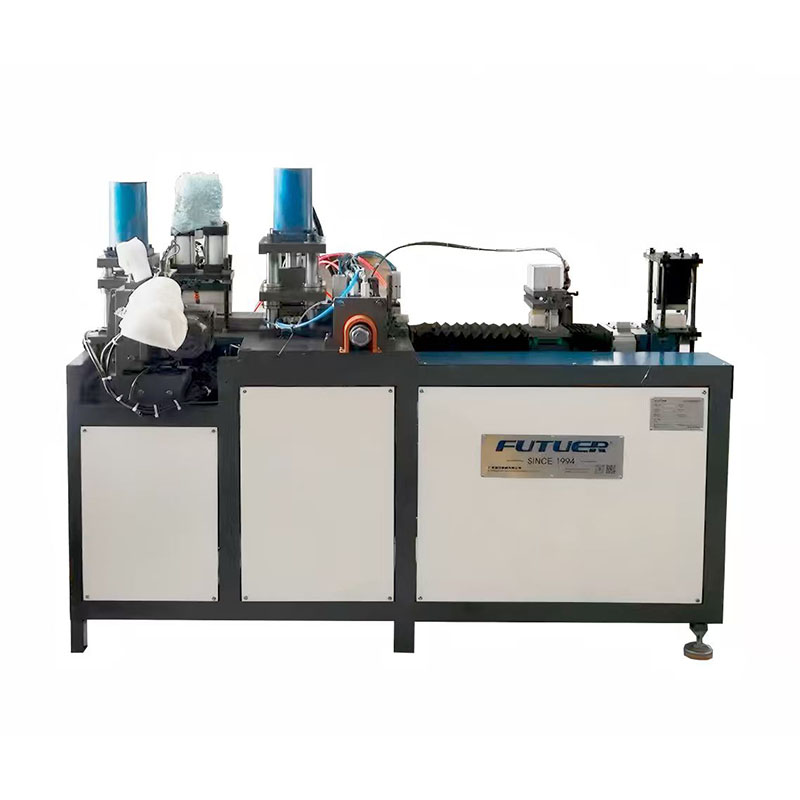 Window support aluminum parts automatic processing machine