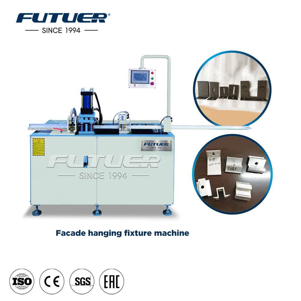 Facade hanging fixture machine