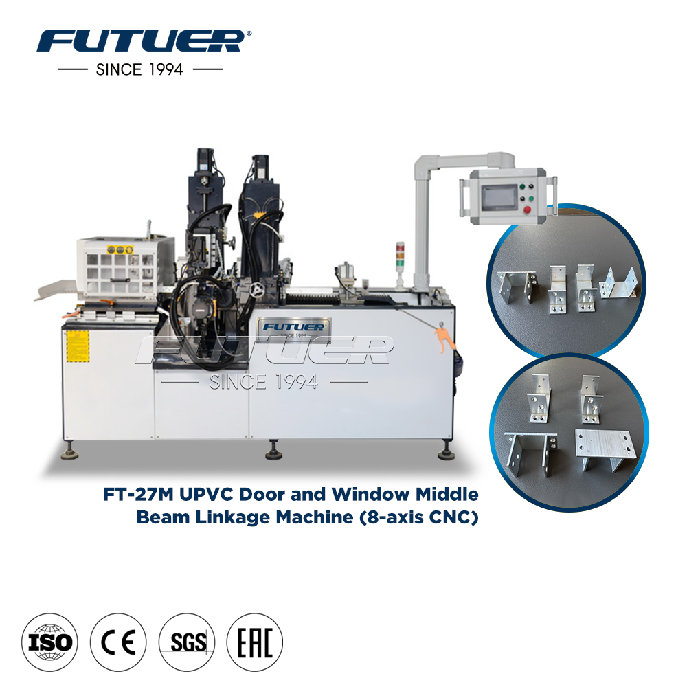 FT-27M UPVC Door and Window Sash Linkage Automatic Processing Machine (8-axis CNC)