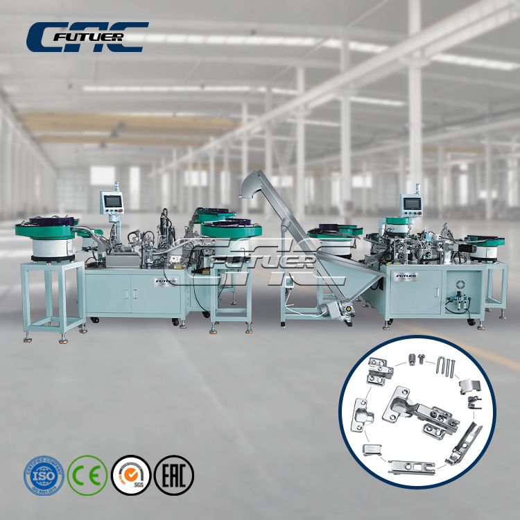 261 two-way normal hinge full automatic assembly machine