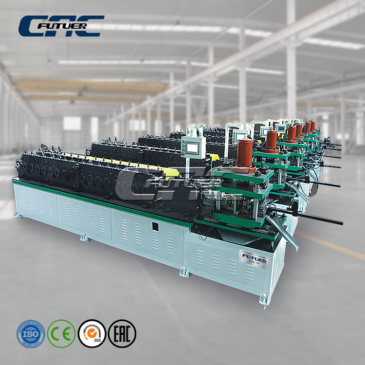 Slide Roll forming Machine with Servo driver cutting （including puncher cutting）