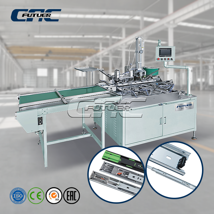 Slide buffer/bending autimatic assembly machine
